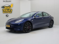 Tesla Model 3 - Performance AWD 486pk 75 kWh [ AUTOPILOT+530KM WLTP+PREMIUM AUDIO ]