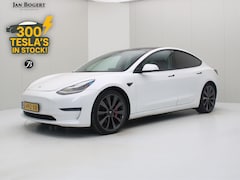 Tesla Model 3 - Performance AWD 486pk 75 kWh [ AUTOPILOT+530KM WLTP+PREMIUM AUDIO ]
