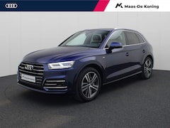 Audi Q5 - 55 TFSIe 367PK quattro S Line · Leder · Luchtvering · Navigatie · Elektrische stoelen · He