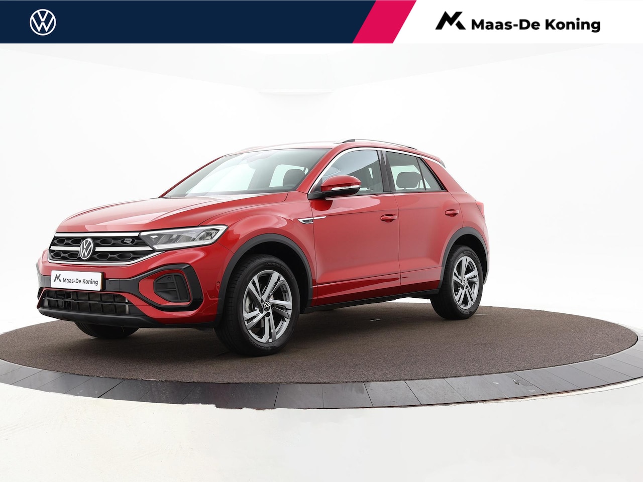 Volkswagen T-Roc - 1.5 Tsi 150pk DSG R-Line · Apple/Android Car Play · ACC · Park Assist · DAB · P-Sensoren · - AutoWereld.nl