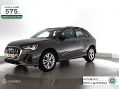 Audi Q3 - 35 TFSI 150PK Automaat S Line leer|panorama|led|virtualcockpit|ecc|pdc|lmv18