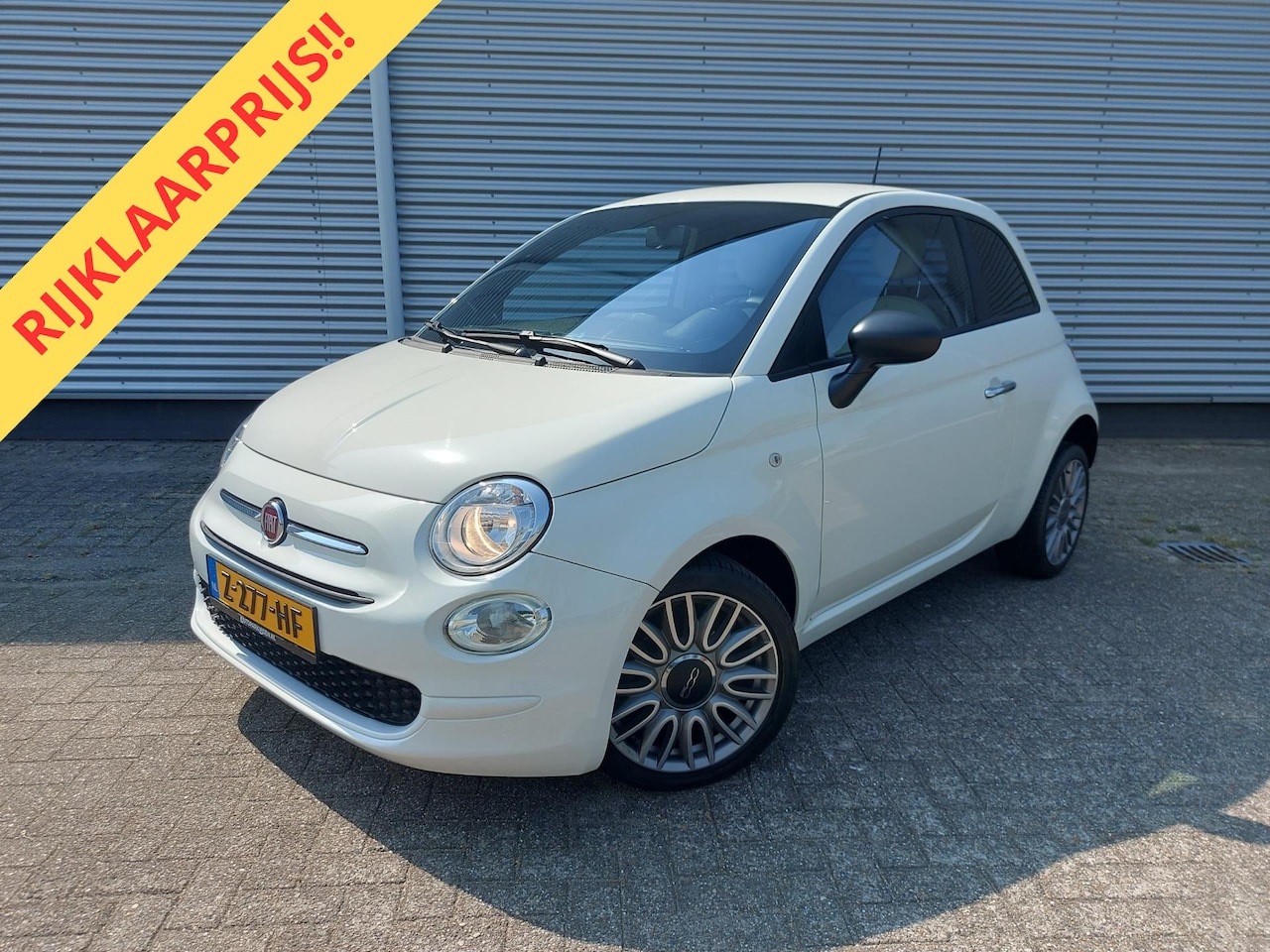 Fiat 500 - 1.0 Hybrid Cult 1.0 Hybrid Cult, airco,cruisecontrol,dab, - AutoWereld.nl