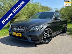 Mercedes-Benz C-klasse Estate - 180 Bns Sol AMG-Line / Incl. BTW /1 Eigenaar / Automaat / Navi / Camera / Leder-Alcantara