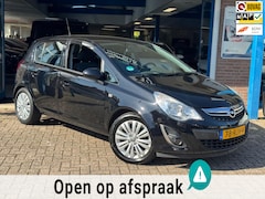 Opel Corsa - 1.4-16V Edition 2011 ZWART AIRCO APK NAP