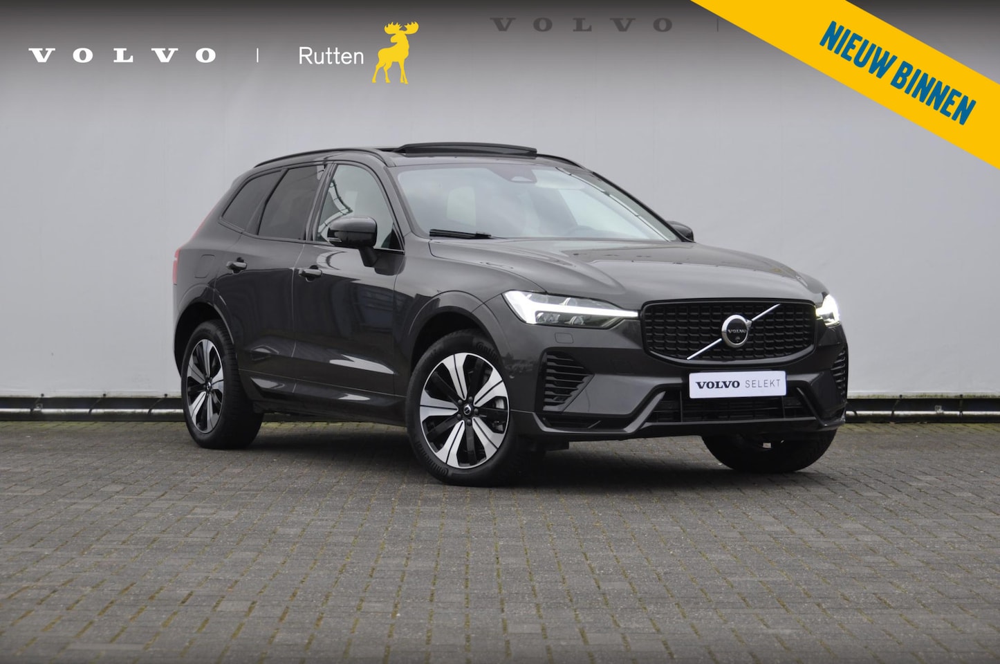 Volvo XC60 - T6 350PK Automaat Plug-in hybrid AWD Plus Dark Long range / Adaptieve cruise control / Pan - AutoWereld.nl