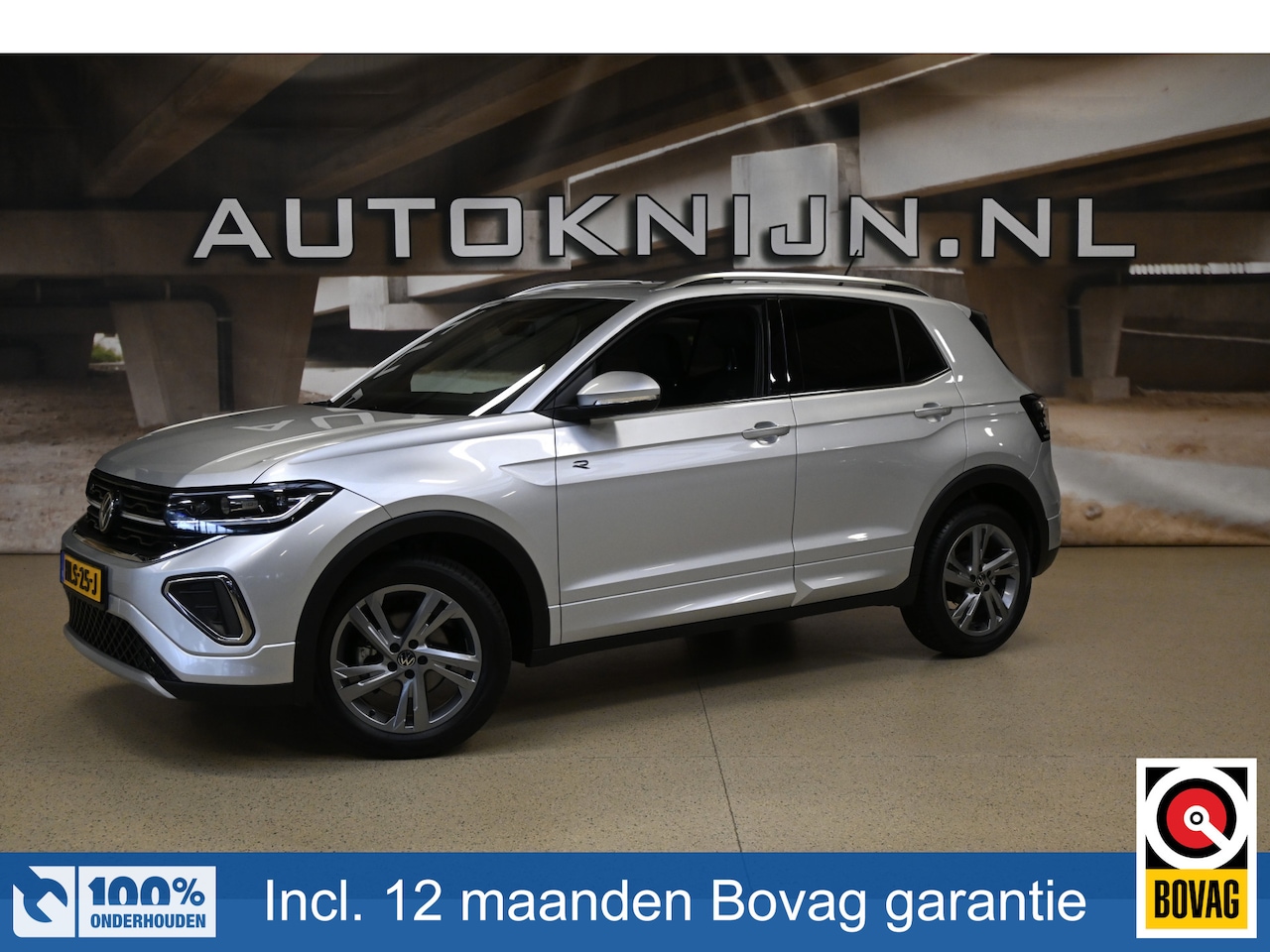 Volkswagen T-Cross - 1.5 TSI 150pk R-Line | IQ. Light | Camera | Trekhaak | 100% (Dealer) onderhouden label - AutoWereld.nl