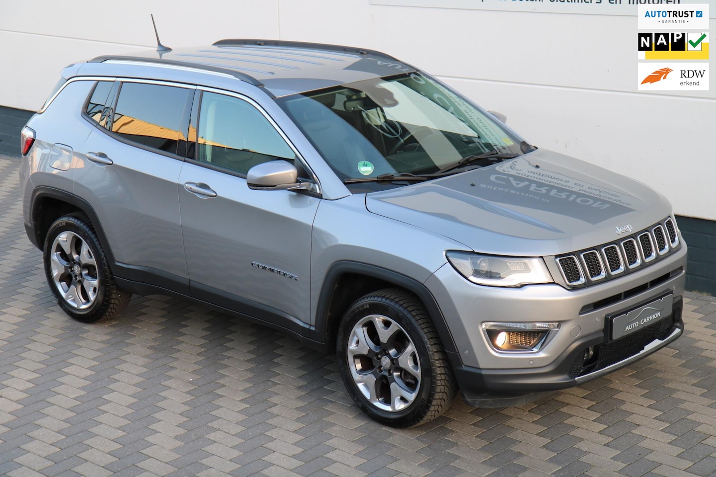 Jeep Compass - 1.4 170PK 4WD Automaat Carplay zeer luxe !!! - AutoWereld.nl
