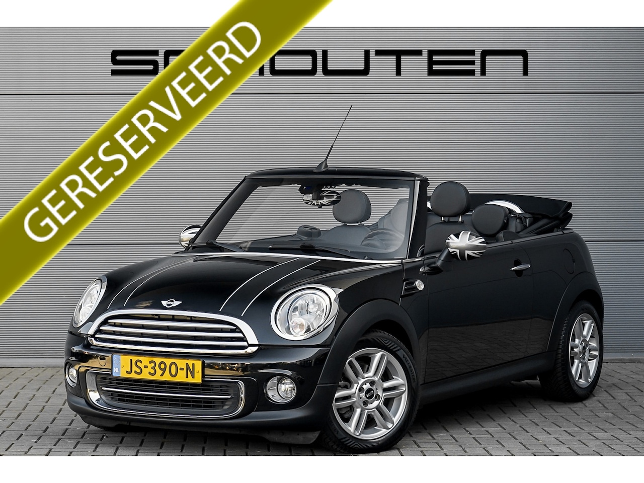 MINI Cabrio - Mini 1.6 Cooper Pepper Aut. Colourline Leder ECC - AutoWereld.nl