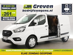 Ford Transit Custom - 300 2.0 TDCI L2H1 Automaat Airco Cruise Camera Carplay LED 2xSchuifdeur Camera PDC 3 Perso
