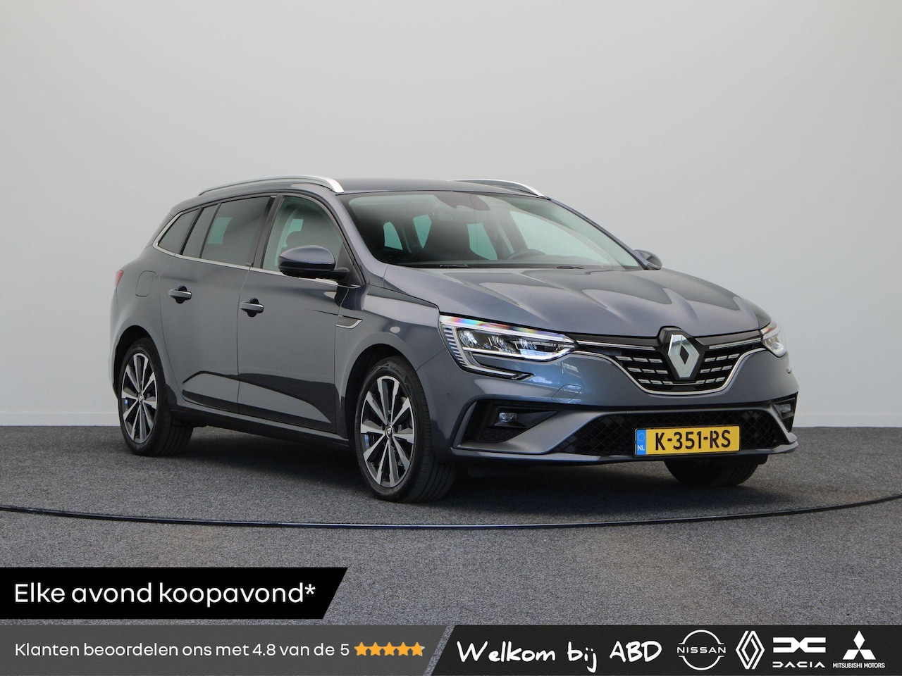 Renault Mégane E-Tech - Estate Plug-In Hybrid 160pk R.S. Line | Accuscore 90% | trekhaak | Head-up display | Achte - AutoWereld.nl