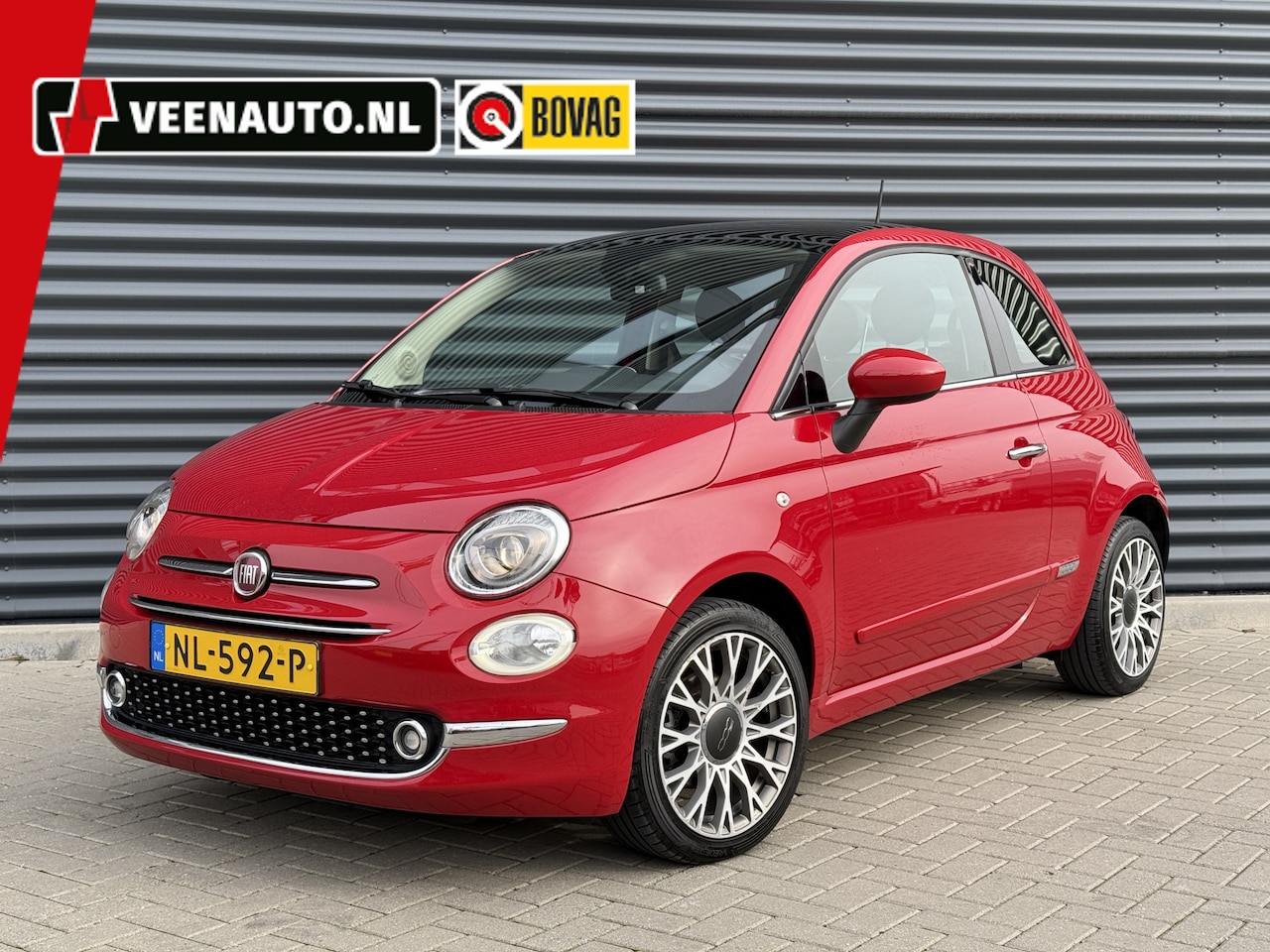 Fiat 500 - 1.2 Lounge Pano AS ZATERDAG GESLOTEN - AutoWereld.nl