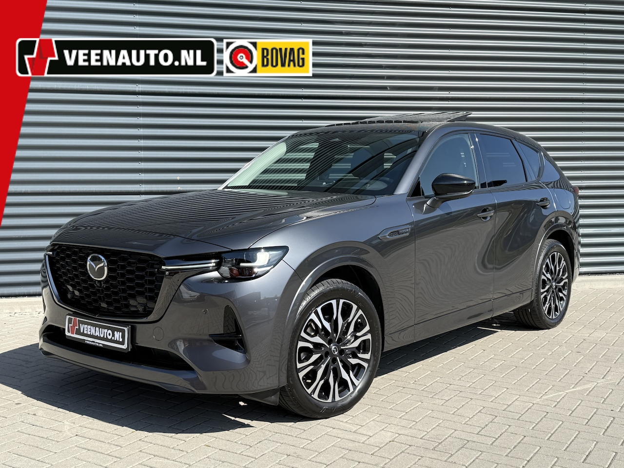 Mazda CX-60 - 2.5 e-SkyActiv PHEV Homura Trekhaak/Pano/360Cam/Bose AS ZATERDAG GESLOTEN - AutoWereld.nl