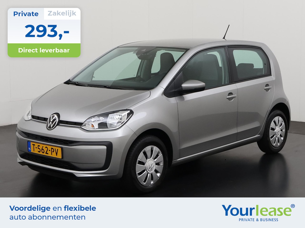 Volkswagen Up! - 1.0 | All-in 293,- Private Lease | Zondag Open! - AutoWereld.nl