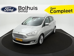 Ford C-Max - Ecoboost 125PK Titanium Auto Park I Navi I 17" I Hoogzitter I Voorruitverwarming