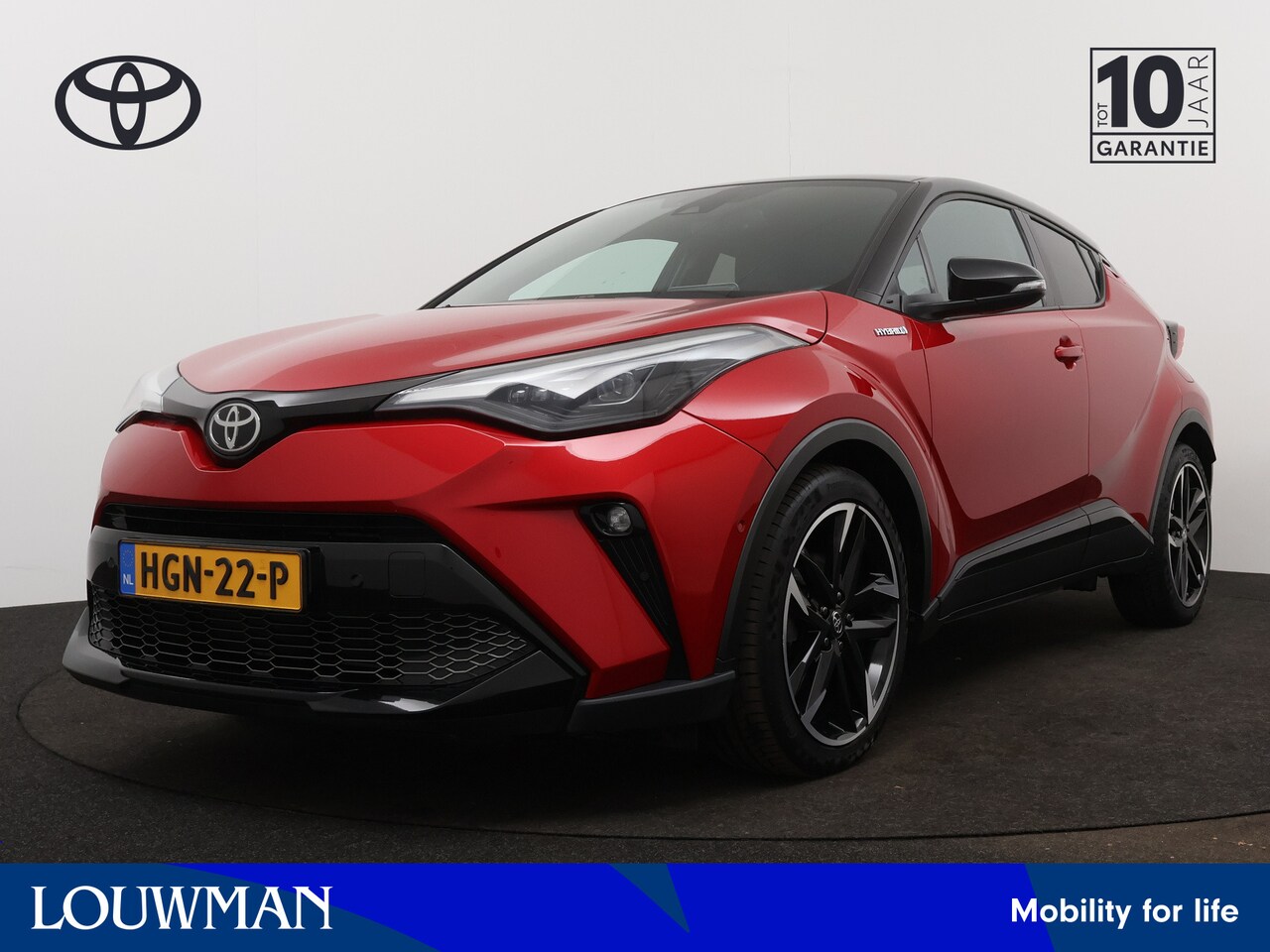 Toyota C-HR - 1.8 Hybrid GR-Sport | Dodehoek Ass. | Stoel en stuurwiel verwarmd | Parkeersensoren | Crui - AutoWereld.nl