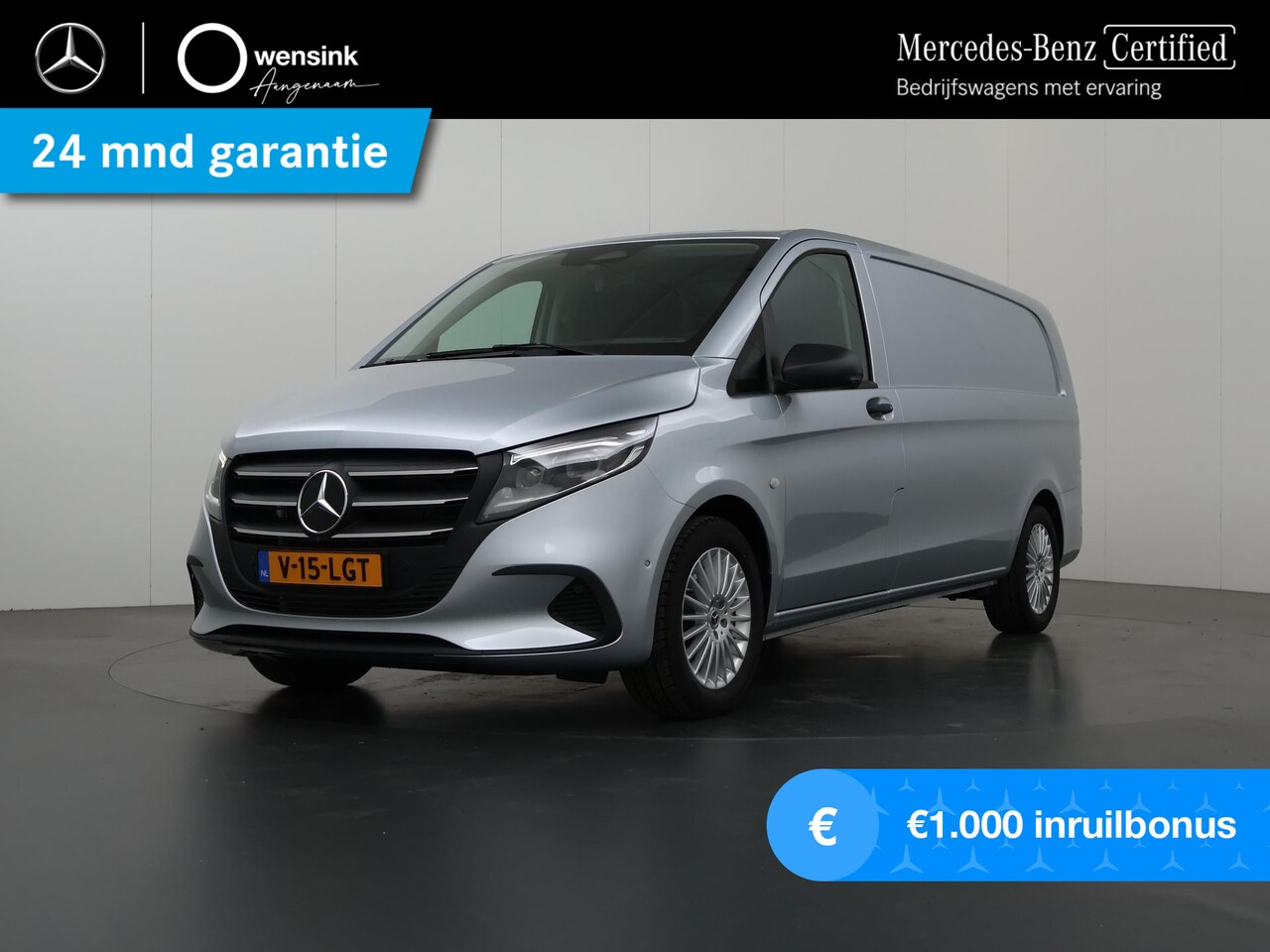 Mercedes-Benz Vito - 119 CDI L3 XL | Aut. | LUCHTVERING | 360 CAMERA | STOEL - STOEL | DISTRONIC PLUS | AFNEEMB - AutoWereld.nl