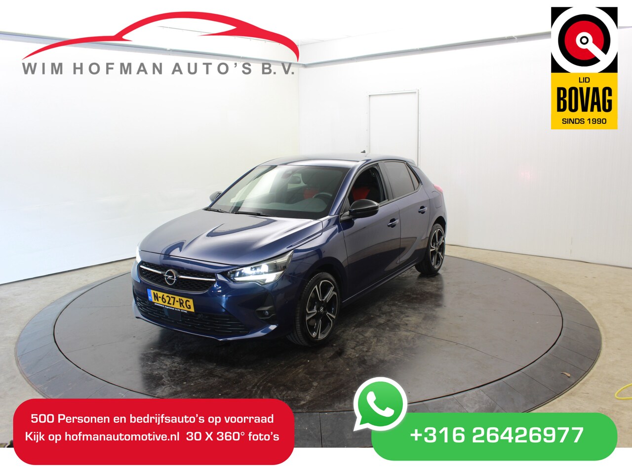 Opel Corsa - 1.2 GS Line Camera Stoelverwarming Clima - AutoWereld.nl