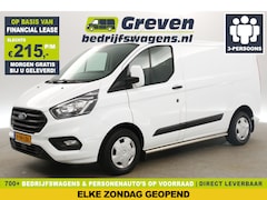 Ford Transit Custom - 280 2.0 TDCI L1H1 Airco Camera Cruise Navigatie 3 Persoons PDC LED Stoelverw. Trekhaak
