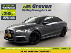 Audi A3 Limousine - S-line Automaat LED Clima Cruise Navi PDC 18"LMV