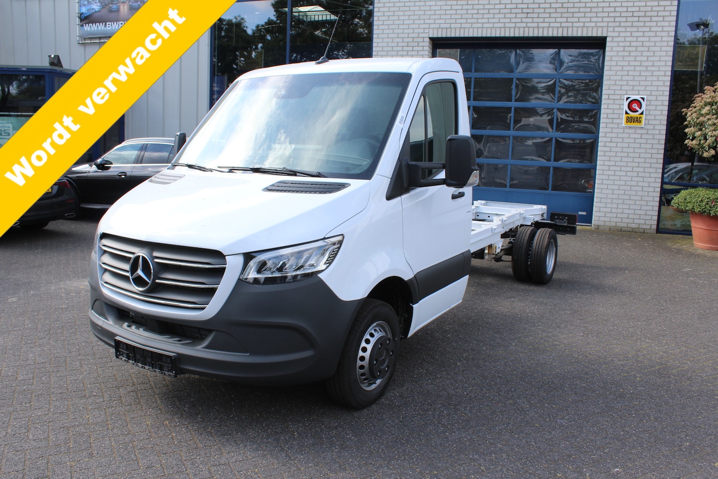 Mercedes-Benz Sprinter - 517 CDI L3 Pro BPM vrij Chassis cabine 3500 kg trekhaak, MBUX 10.25, LED koplampen, Geveer - AutoWereld.nl