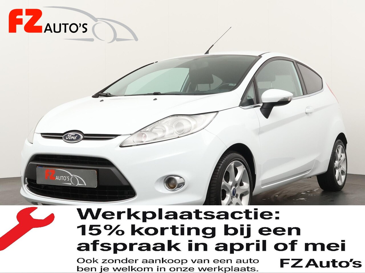 Ford Fiesta - 1.6 Titanium | L.M Velgen | Airco | - AutoWereld.nl