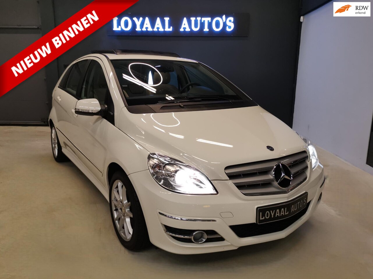Mercedes-Benz B-klasse - 180 BlueEFFICIENCY Business CLass | SCHUIF-DAK | AIRCO | CRUISE | XENON | NAP |A PK. - AutoWereld.nl