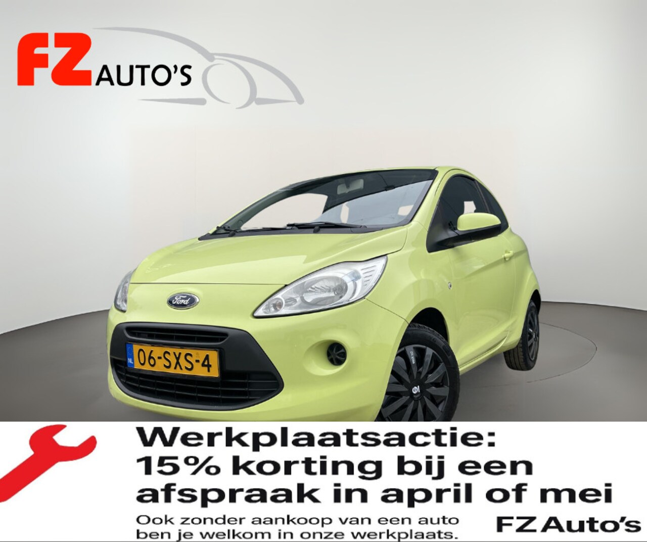 Ford Ka - 1.2 Cool & Sound start/stop | Airco | Stads auto | Zuinig in verbruik | - AutoWereld.nl