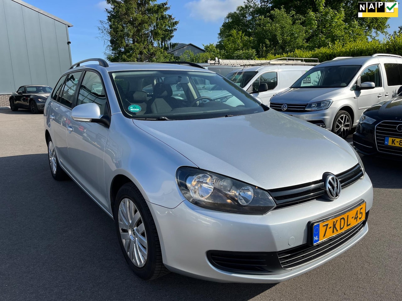 Volkswagen Golf Variant - 1.6 TDI Trendline BlueMotion Rijd en stuurt goed , Nieuwe Koppeling - AutoWereld.nl