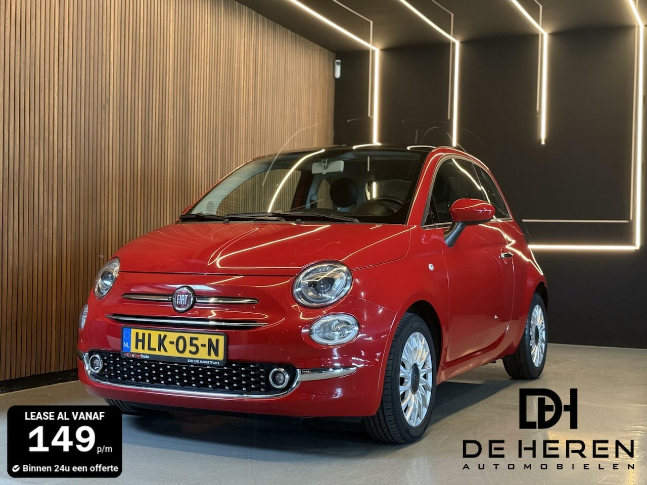 Fiat 500 - 1.2 Lounge 1.2 Lounge - AutoWereld.nl