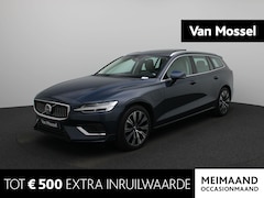 Volvo V60 - 2.0 T6 Plug-in hybrid AWD Ultimate Bright | Panorama Dak | Lederen Bekleding | Stoel / Stu
