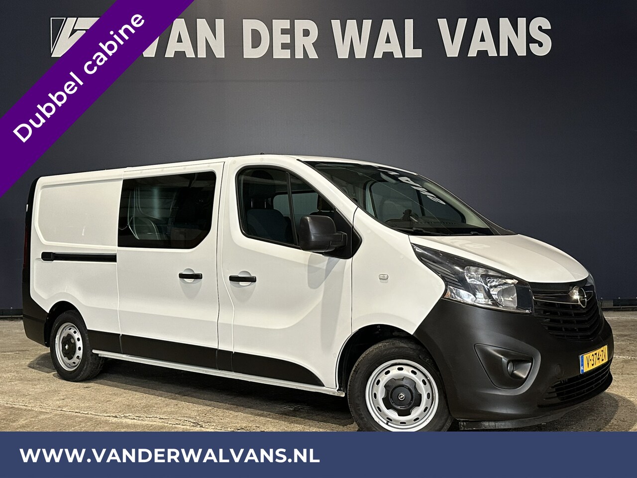 Opel Vivaro - 1.6 CDTI 126pk L2H1 Dubbele Cabine Euro6 Airco | Navigatie | Camera | 5-Zits | Trekhaak cr - AutoWereld.nl