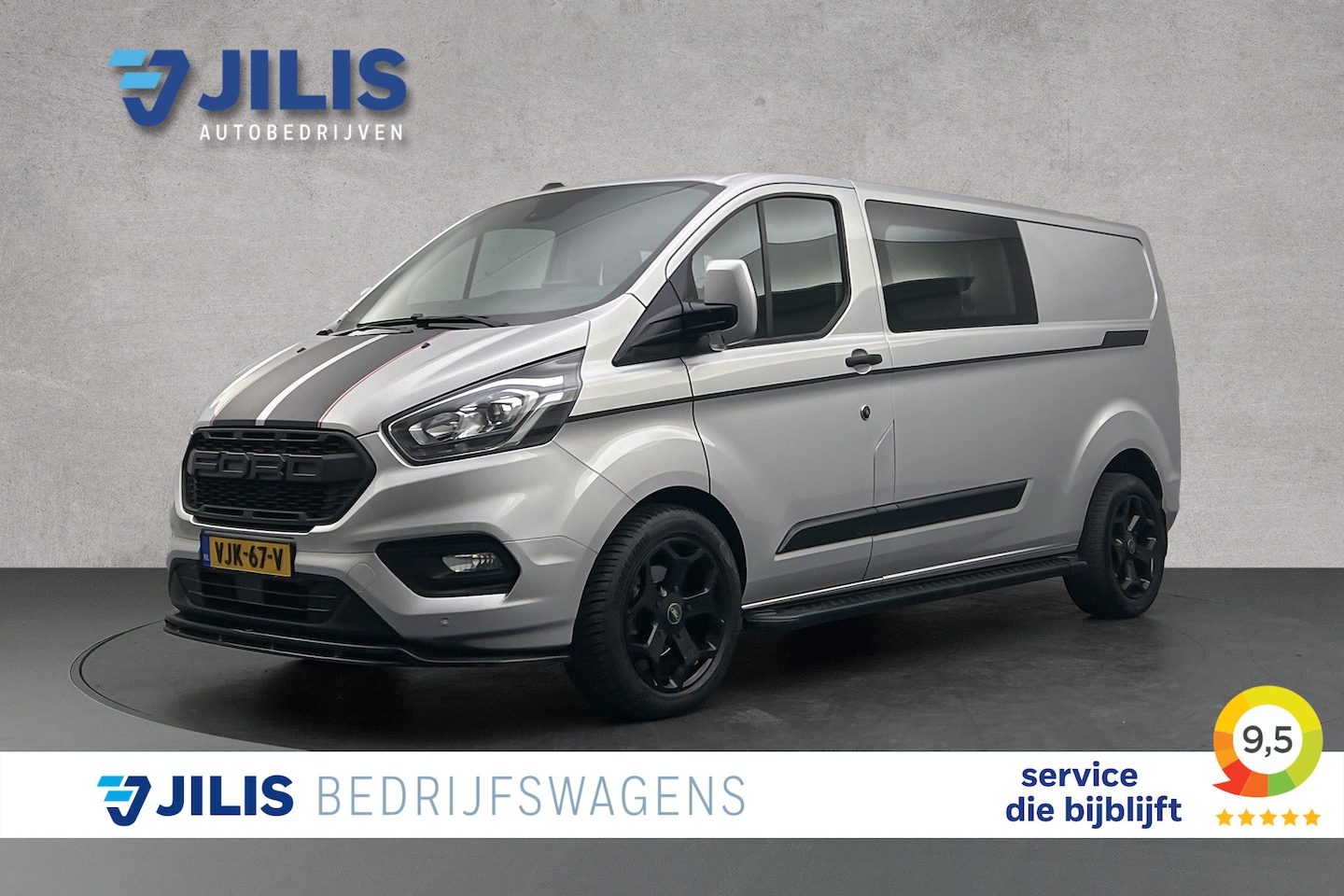 Ford Transit Custom - 170PK Automaat L2 | Dubbel Cabine | Raptor pakket | Camera | Bi-Xenonlampen | Parkeersenso - AutoWereld.nl