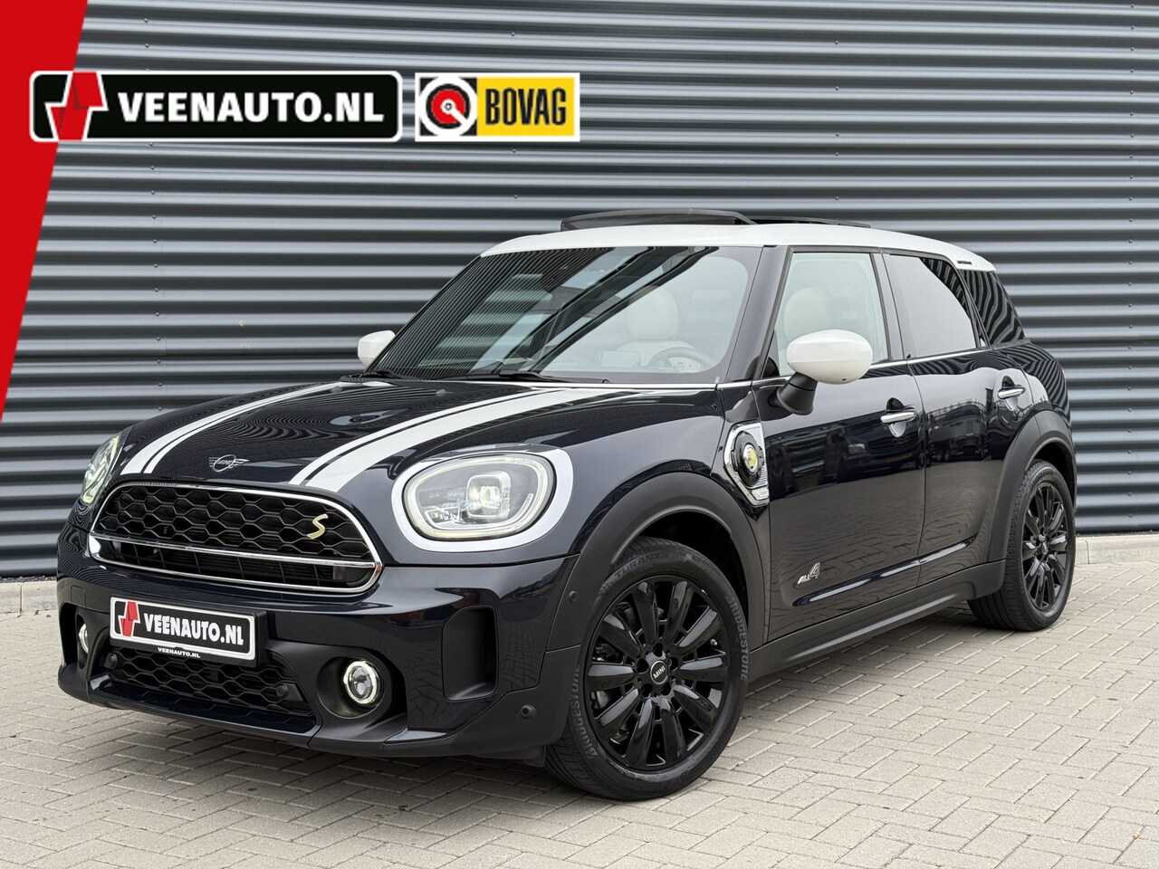 MINI Countryman - 2.0 Cooper S E ALL4 Pano/Camera/leder/stuur+stoelwarm - AutoWereld.nl