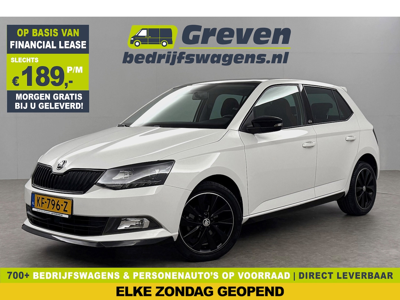 Skoda Fabia - 1.2 TSI Monte Carlo Pano LED Clima Cruise 16''LMV - AutoWereld.nl