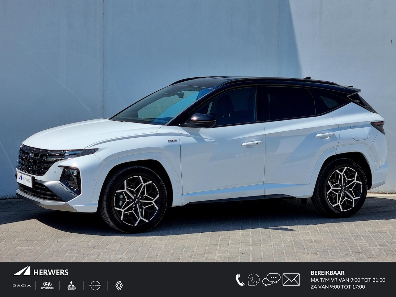 Hyundai Tucson - 1.6 T-GDI PHEV N Line 4WD Automaat / 1350KG Trekgewicht / Rondomzicht Camera / Cruise Cont - AutoWereld.nl