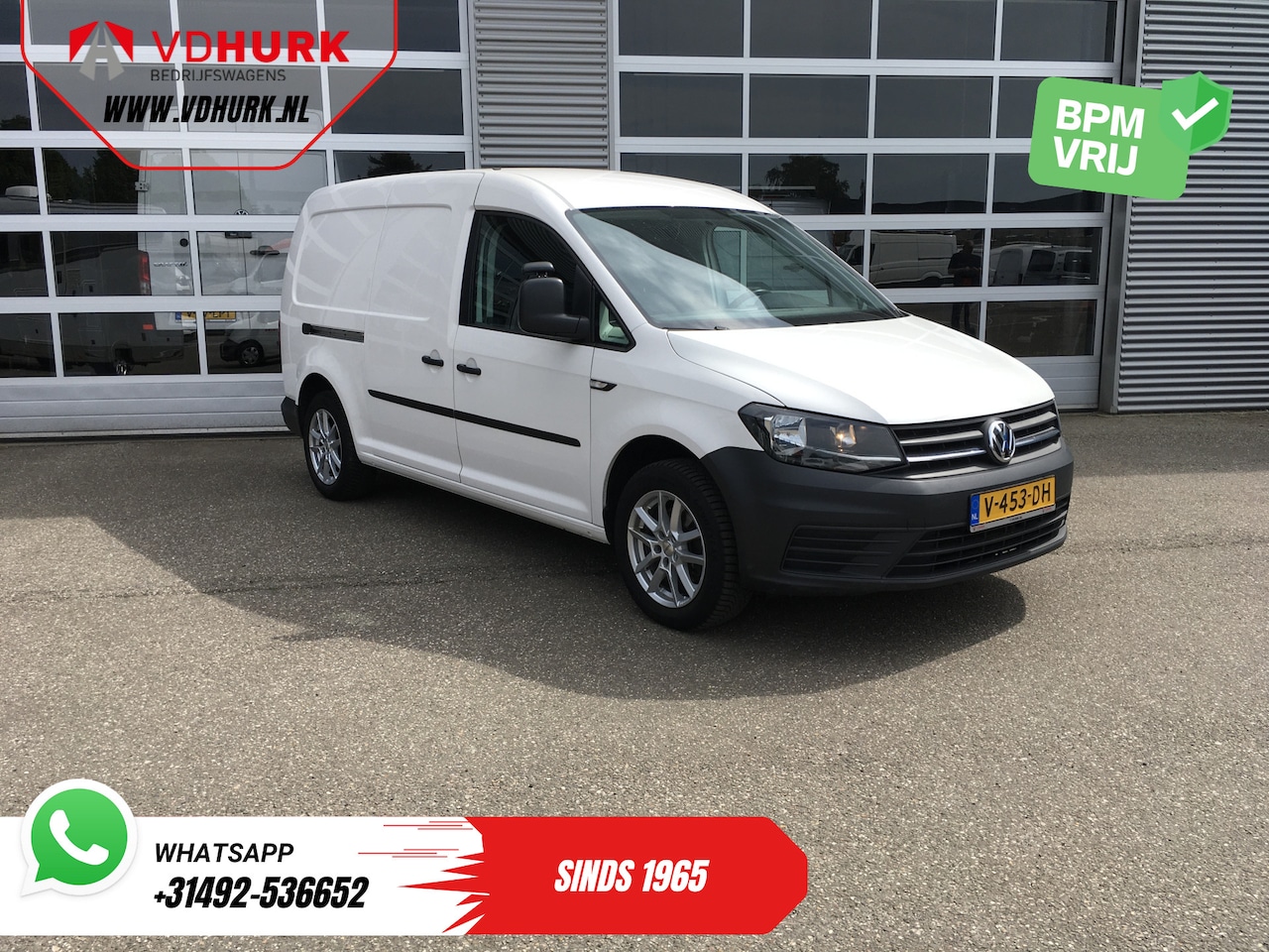 Volkswagen Caddy Maxi - 2.0 TDI 100 pk DSG Aut. Maxi EXPORT ONLY APK 1-2026/ Navi/ LMV/ Cruise/ Trekhaak/ Airco - AutoWereld.nl