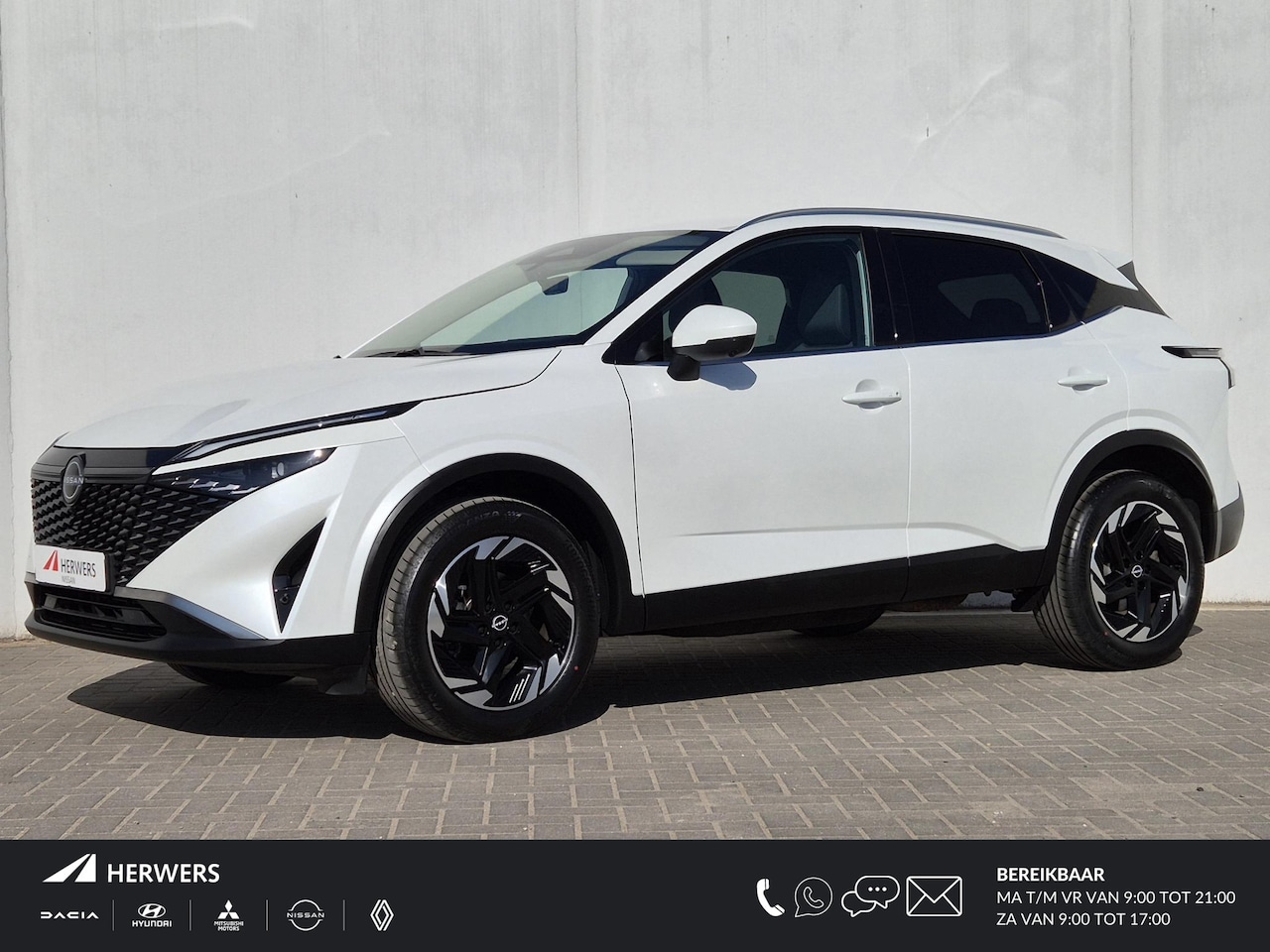 Nissan Qashqai - 1.3 MHEV Xtronic N-Connecta Automaat / Pack Easy / Cold Pack / Nieuw model face lift / HUD - AutoWereld.nl