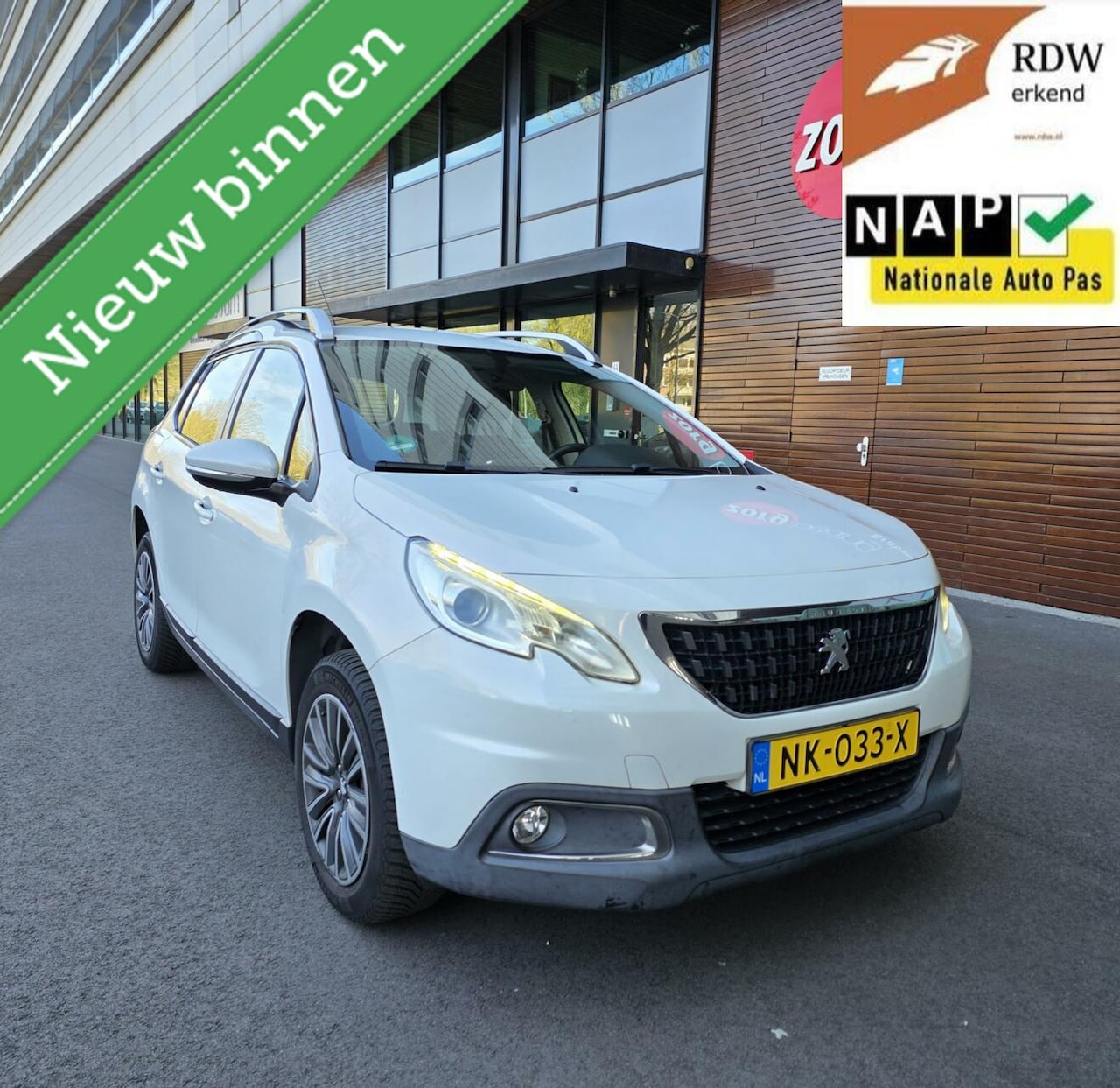 Peugeot 2008 - 1.2 PT FACELIFT 2017 92dkm Nwe Distributie! - AutoWereld.nl