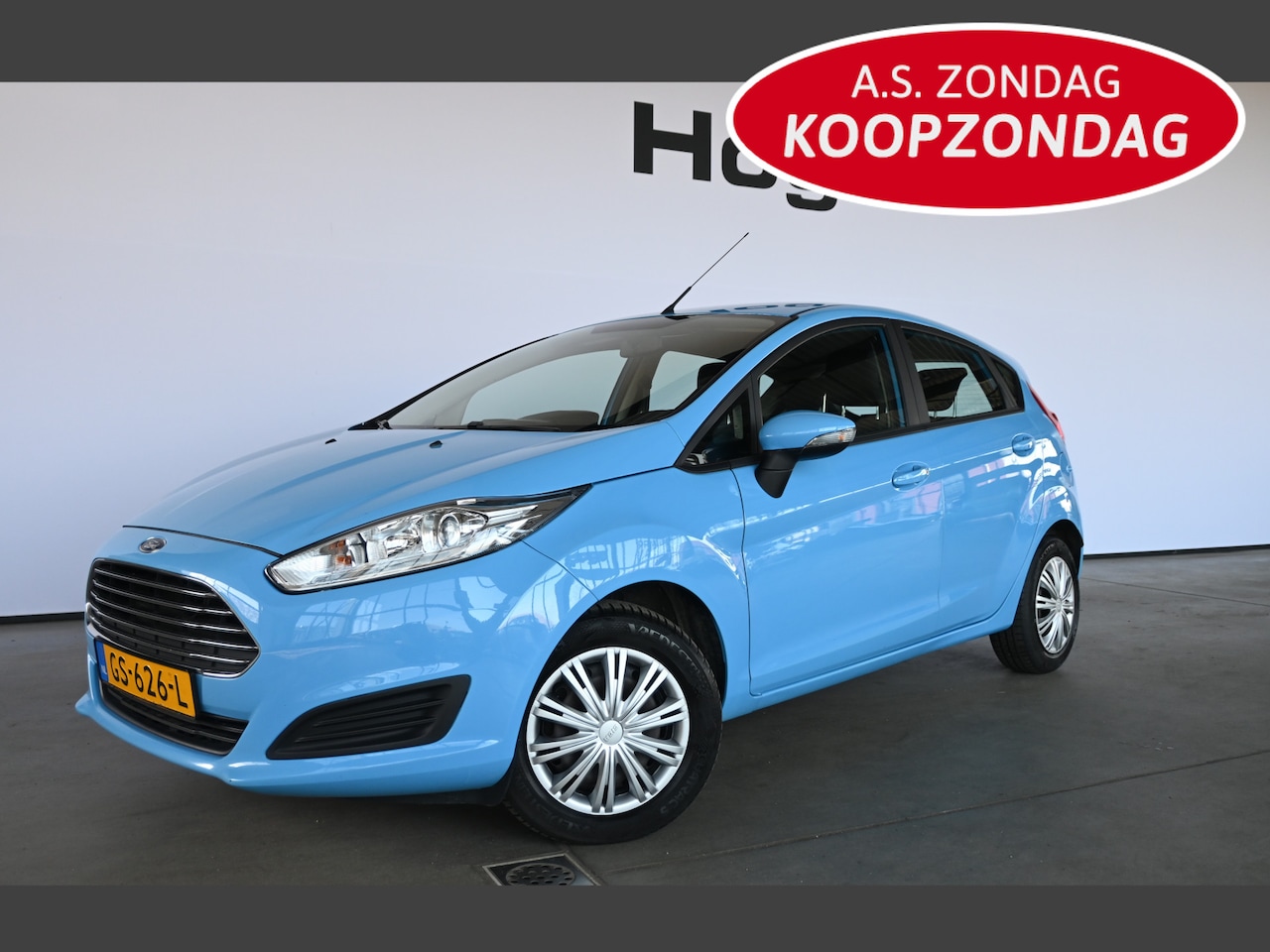 Ford Fiesta - 1.0 EcoBoost Style Automaat Airco Cruise control 1e Eigenaar Navigatie Inruil Mogelijk! - AutoWereld.nl