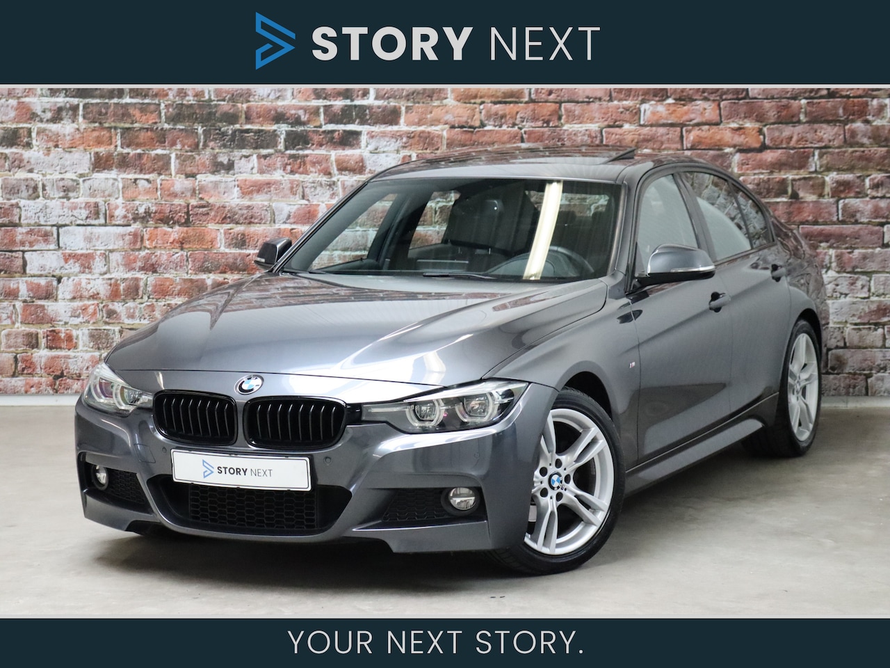 BMW 3-serie - Sedan 320i High Executive M Sport Pakket Automaat / Schuif-/kanteldak / Achteruitrijcamera - AutoWereld.nl