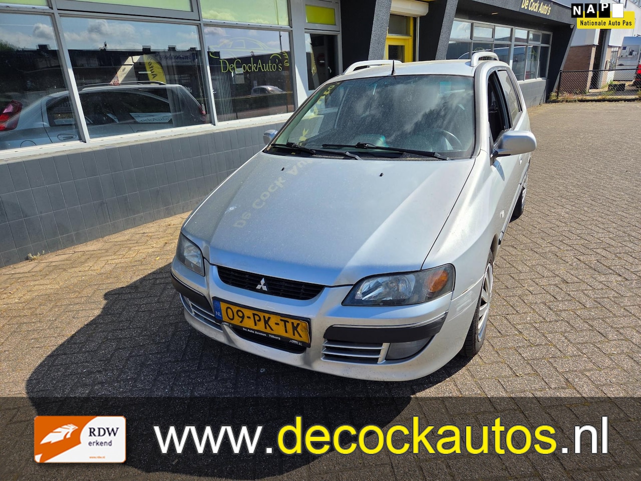Mitsubishi Space Star - 1.6 Invite Silver/AIRCO/TREKHAAK - AutoWereld.nl