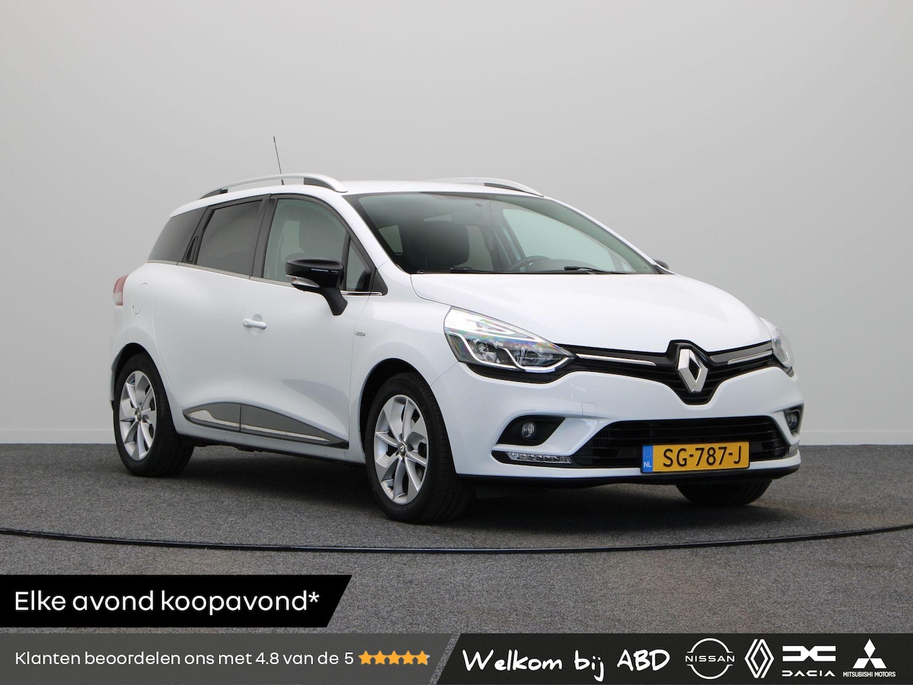 Renault Clio Estate - 0.9 TCe Limited | Trekhaak | Parkeersensoren achter | Navigatie | Cruise control | - AutoWereld.nl