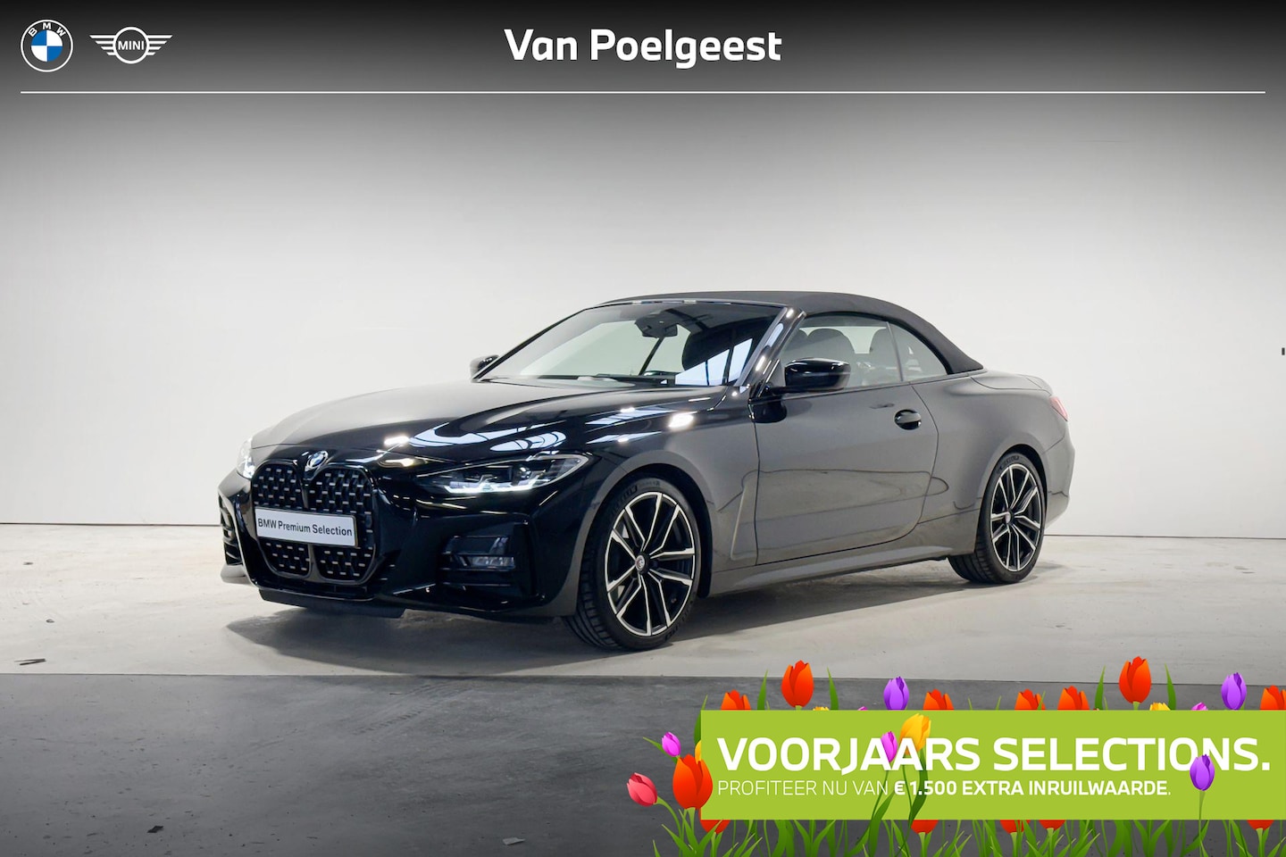 BMW 4-serie Cabrio - 420i High Executive M Sportpakket Aut. | Selections - AutoWereld.nl