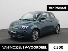 Fiat 500e - Icon 42 kWh LICHTMETALEN VELGEN , NAVIGATIE , CAMERA , CRUISE , BLUETOOTH , PANORAMADAK,