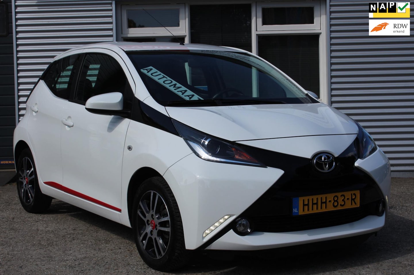Toyota Aygo - 1.0 VVT-i x-cite 5-deurs Automaat, airco, nette zuinige auto, lm-velgen, 25dkm! boekjes, n - AutoWereld.nl