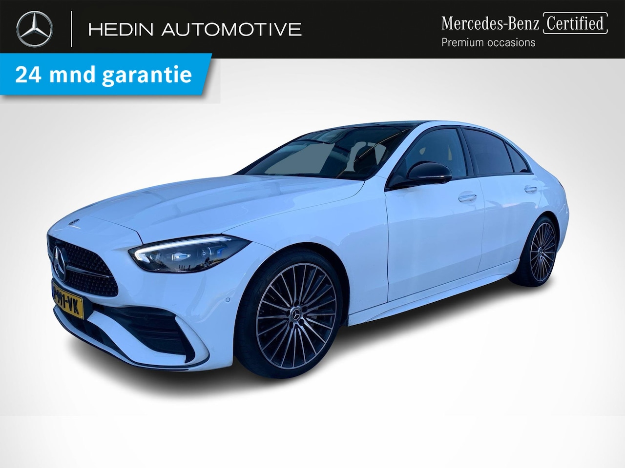 Mercedes-Benz C-klasse - C 200 Limousine Automaat Launch Edition AMG Line | Nightpakket | Distronic | Panoramadak | - AutoWereld.nl