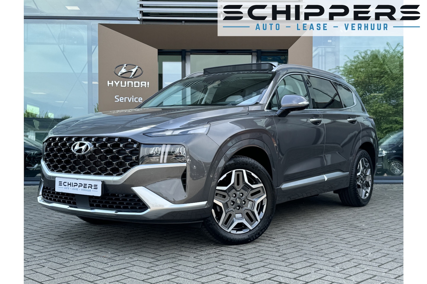 Hyundai Santa Fe - 1.6 T-GDI PHEV Premium Sky 7p. 1.6 T-GDI PHEV Premium Sky 7p. - AutoWereld.nl