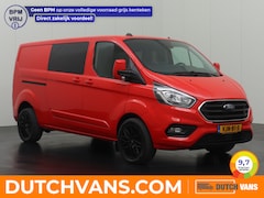 Ford Transit Custom - 2.0TDCI Lang Dubbele Cabine Limited | 2xSchuifdeur | Leder | Navigatie | Camera | Betimmer