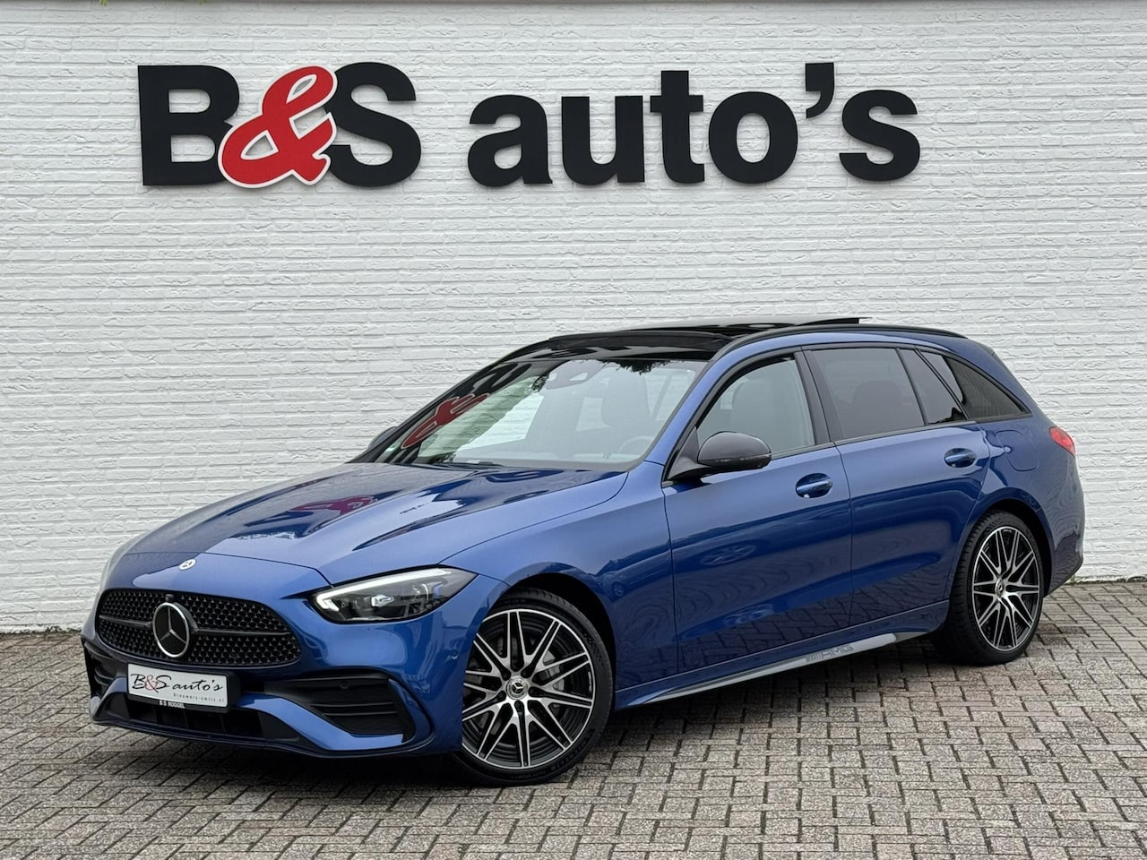 Mercedes-Benz C-klasse - 300 e AMG Line Adaptive cruise control Climate control Navi Apple / Android Leder/Alcantar - AutoWereld.nl