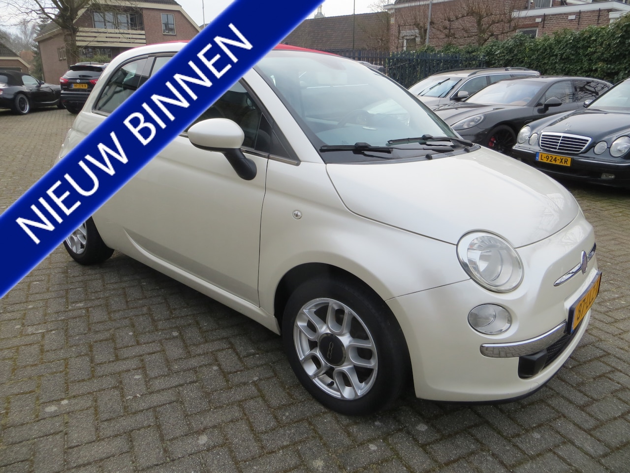 Fiat 500 C - 1.2 Lounge AUTOMAAT CLIMA PDC NAP ZEER NETJES!! - AutoWereld.nl